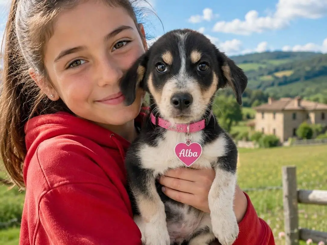 Adozione cane, femmina, Razza sconosciuta Razza sconosciuta, 3 mesi, taglia media, Trapani