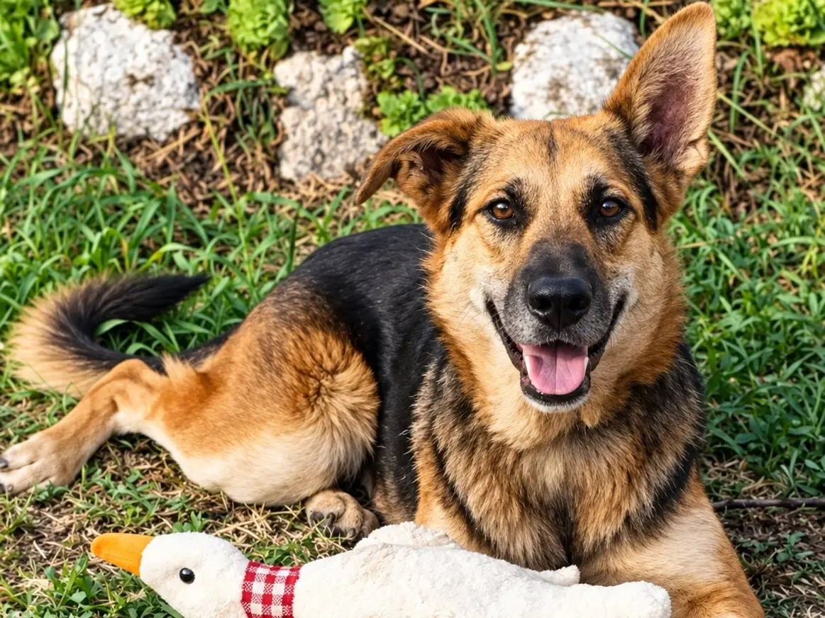 Adozione cane, femmina, Pastore tedesco Razza sconosciuta, 3 anni e 9 mesi, taglia media, Caserta