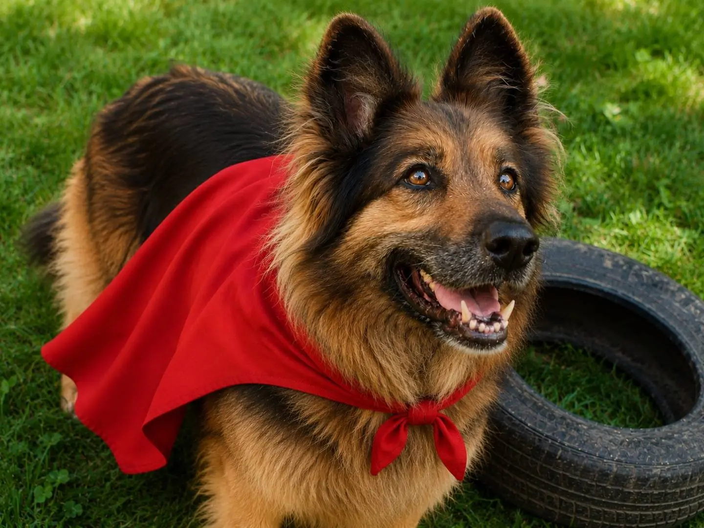 Adozione cane, femmina, Pastore tedesco Razza sconosciuta, 13 anni e 9 mesi, taglia grande, Cuneo