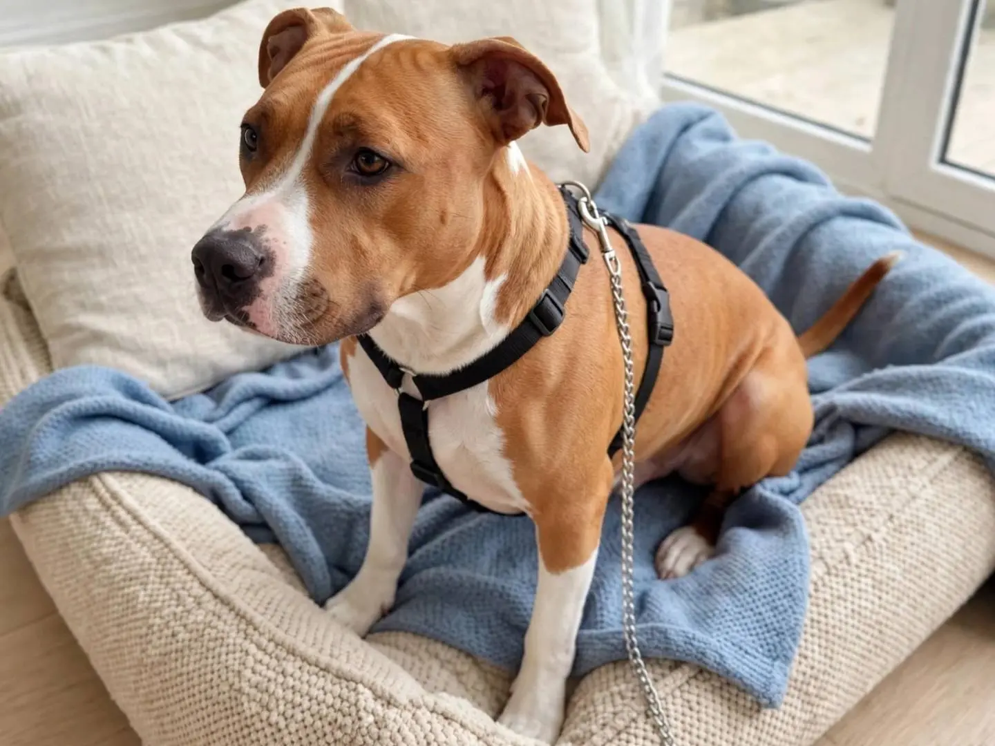 Adozione cane, femmina, Amstaff Razza sconosciuta, 4 anni, taglia media contenuta, Padova
