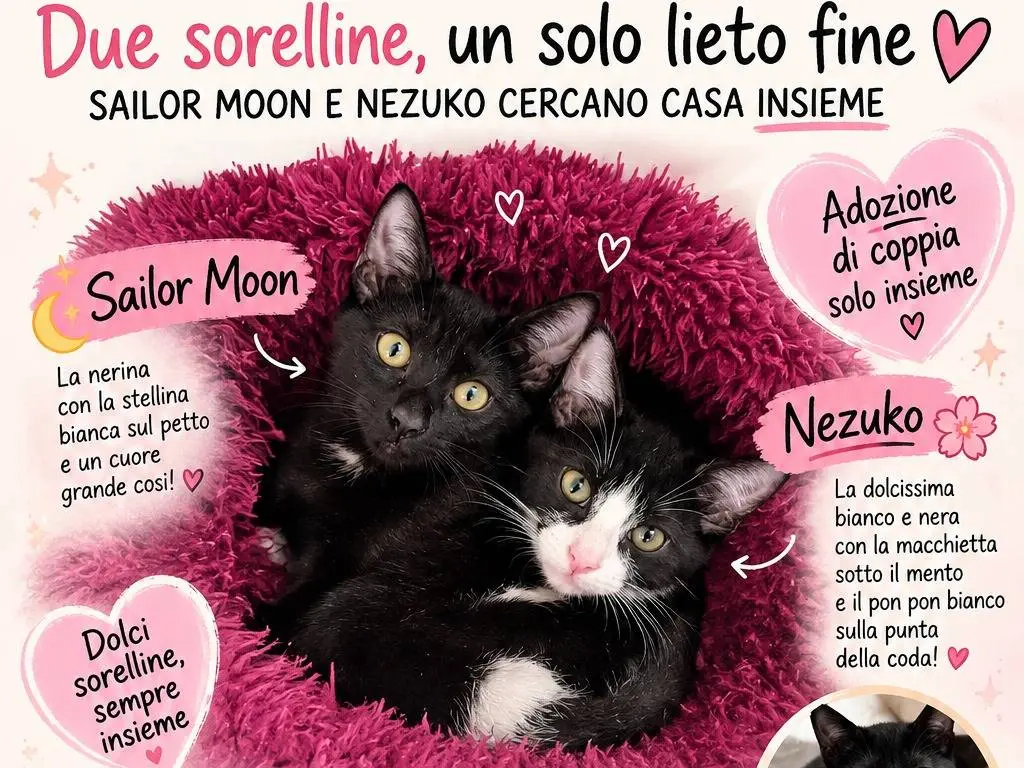 Adozione gatto, femmina, Razza sconosciuta Razza sconosciuta, 5 mesi, taglia non valida, Milano